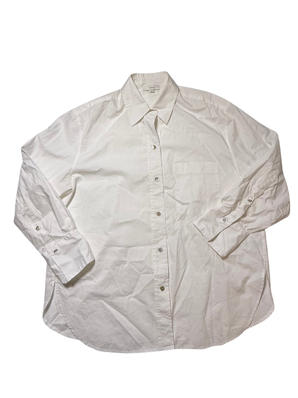 Vince White Oversized Button Down